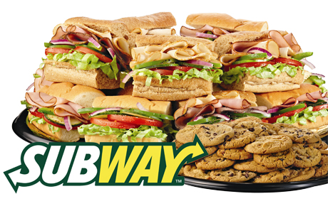 Subway coupons sandwich platter